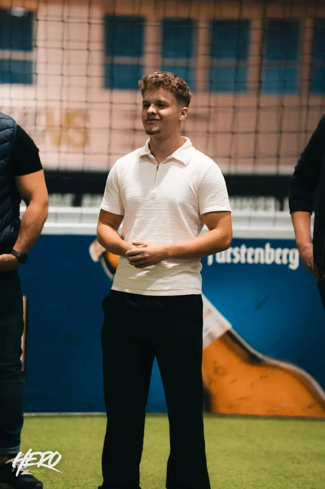 Florian Hinterheller bei der Hero League